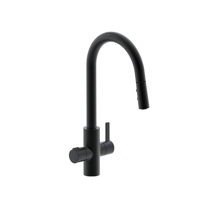 Sjóðandi vatnskrani Dragðu út